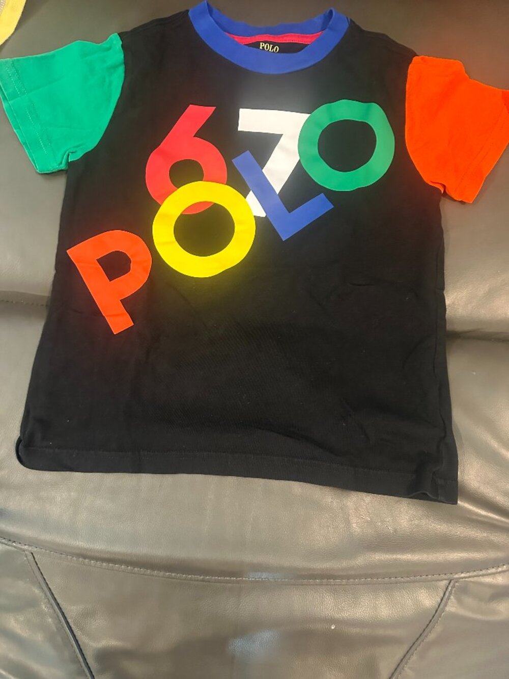 Polo Ralph Lauren Boys Logo Graphic T-Shirt | Size 5